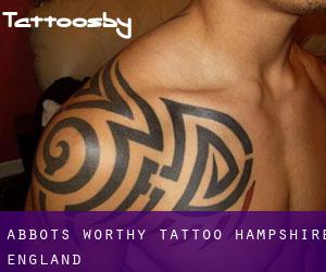 Abbots Worthy tattoo (Hampshire, England)