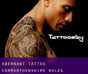 Abernant tattoo (Carmarthenshire, Wales)