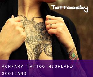Achfary tattoo (Highland, Scotland)