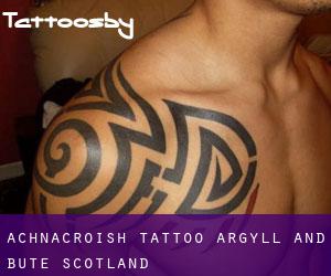 Achnacroish tattoo (Argyll and Bute, Scotland)