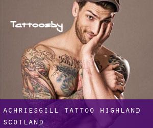 Achriesgill tattoo (Highland, Scotland)