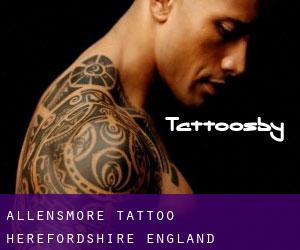 Allensmore tattoo (Herefordshire, England)
