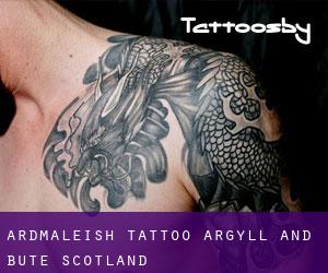 Ardmaleish tattoo (Argyll and Bute, Scotland)