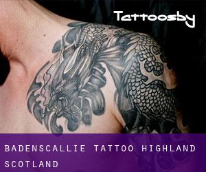 Badenscallie tattoo (Highland, Scotland)