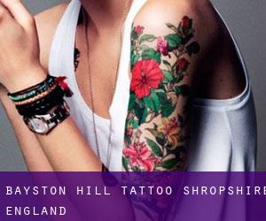 Bayston Hill tattoo (Shropshire, England)