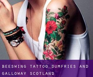 Beeswing tattoo (Dumfries and Galloway, Scotland)