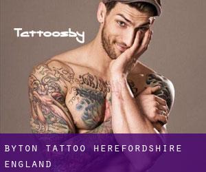 Byton tattoo (Herefordshire, England)