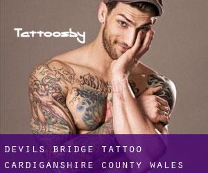 Devils Bridge tattoo (Cardiganshire County, Wales)