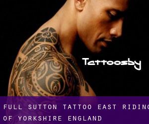 Full Sutton tattoo (East Riding of Yorkshire, England)