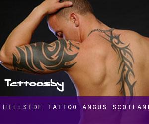 Hillside tattoo (Angus, Scotland)