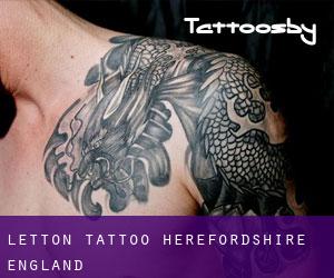 Letton tattoo (Herefordshire, England)