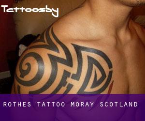 Rothes tattoo (Moray, Scotland)